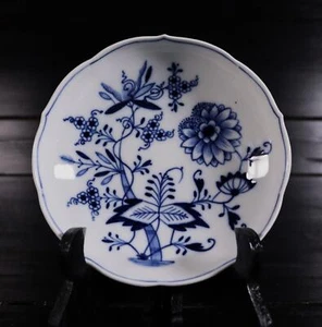 Antik Meissen Knaufzeit Gebäckschälchen Zwiebelmuster 13,5 cm 1. Wahl 8#R - Bild 1 von 6