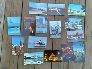 Set of 15 ONTARIO & TORONTO CANADA 1970 -71 Prestamped Postcards 6.5" x 4" - Picture 1 of 9