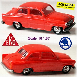 Skoda Octavia Tipo 702 Berlina 1963-64 Rosso 1:87 EKO 2124 - Foto 1 di 7