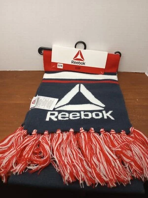 Bufanda Reebok roja blanca y azul unisex nueva Foto 1 de 2