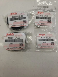 Suzuki Kizashi Rear Shock Rubber Mounts And Washers 41815-57L00 41920-57L00 - Picture 1 of 2