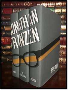 Jonathan Franzen Custom Gift Set New Hardbacks of Purity & Corrections & Freedom - Picture 1 of 4