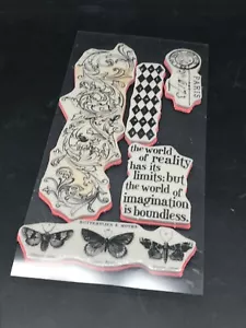 Tim Holtz Visual Artistry Collection Rubber Stamps - Set of 5 Stamps - Picture 1 of 9