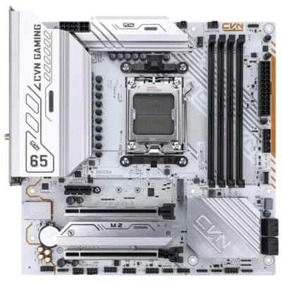 Colorful CVN B650M GAMING FROZEN V14 AM5 DDR5 Motherboard - Image 1 of 4