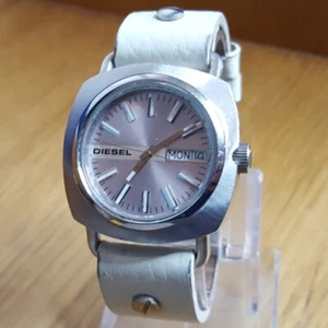 Reloj analógico para hombre y mujer Diesel DZ5096 acero estilo trinchera militar día fecha - Imagen 1 de 10