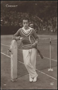 A&N - 'Henri Cochet (FR) 181' (1930) - Unused Tennis Postcard