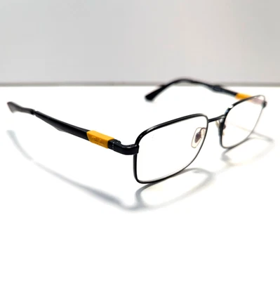 Ray-Ban RB 1043 4005 Size: 48-16 125 KIDS Black Frame Yellow Accents Eyeglasses  - image 1 of 4
