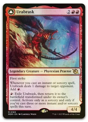 Urabrask #169 (Foil) (NM) March of the Machine MOM Magic MTG - Image 1 of 2