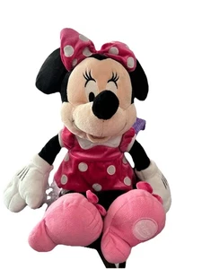 Exclusivo vestido de felpa de Minnie Mouse de Disney Store - rosa a lunares. - Imagen 1 de 2