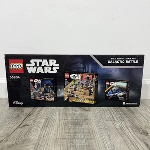 LEGO Star Wars Clone Wars & Mandalorian Gift Set 66804 3-in-1 Box NEW - Picture 1 of 5
