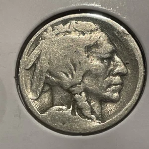 1919-S 5C Buffalo Nickel F5385 - Picture 1 of 2
