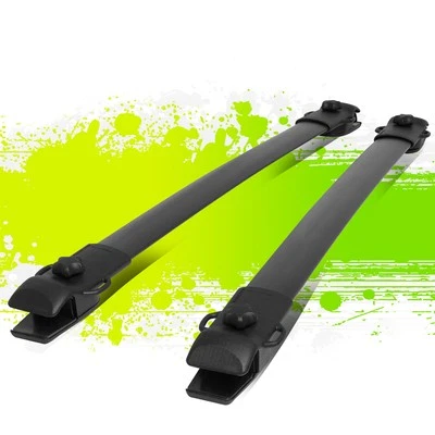 Porta-bagagens barra transversal trilho aparafusado rack de teto para Toyota Sienna 2011-2018 - Imagem 1 de 4