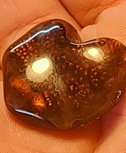 34ct. Deer Creek Fire Agate Rough Gorgeous Lots Of Color & Fire - Picture 1 of 10