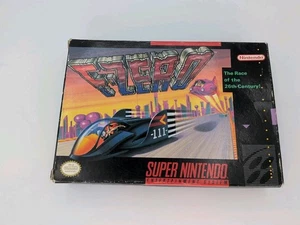 F-ZERO Super Nintendo SNES Game Complete In Box - Picture 1 of 12