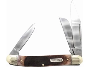 Old Timer 858OTB Bone Handle Folding Knife 3.4" Clip Point Blade #858OTB - Picture 1 of 2