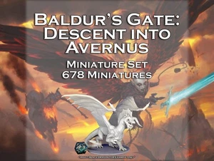 Baldur's Gate: Descent into Avernus Juego de campaña completo | 678 miniaturas | DnD - Imagen 1 de 13