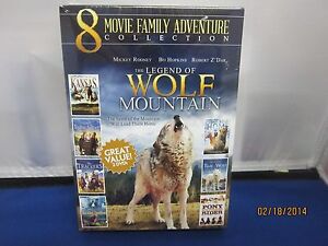 8 Movie Family Adventure Collection 2 dvd NTSC 12Hrs.NEW SuperFastShipping+Trac