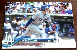 2018 Topps Chrome  Alex Verdugo RC #167  Los Angeles Dodgers   Mint - Picture 1 of 2