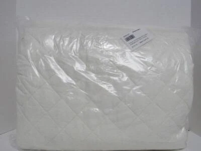 Edredón Pottery Barn Belga Lino Lino Diamante, Doble/TwinXL, Clásico Marfil Nuevo Foto 1 de 4