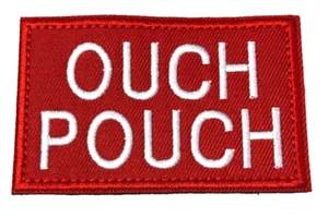 Patch Sew On Take Off Embroidered Clothing Hats Jackets Coat  Sign Message A348 - Picture 1 of 4