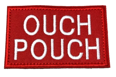 Patch Sew On Take Off Embroidered Clothing Hats Jackets Coat  Sign Message A348 - Image 1 of 4