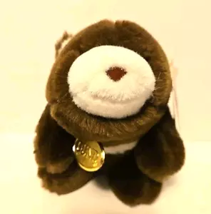 Gund 2141 SNUFFLES "SNUFF" 7" ORSO MARRONE peluche peluche vintage 1980 - Foto 1 di 10