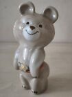 Vintage Porcelain Figurine Olympic Bear 1980 Ussr