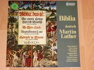 2xLP - BIBLIA  - Martin Luther - Die Heilige Schrift in Deutsch - NM - Picture 1 of 1