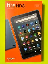 Amazon Fire HD 8, 10th Generation 8" 32GB Tablet, Twilight Blue - New Sealed