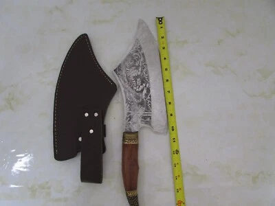 Faca Viking Chef Faca Sérvia Japão Cozinha Carne Cleaver Açougueiro Desossa Tigre - Imagem 1 de 4
