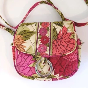 Very Bradley Hello Dahlia Floral Crossbody Shoulder Bag - Picture 1 of 5