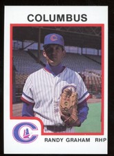 1987 Pro Cards Columbus Clippers RANDY GRAHAM RC YANKEES SEBASTOPOL CA