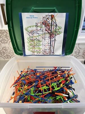 Knex Mini Ball Machine Set. 5 Balls Included. UNTESTED - Image 1 of 4