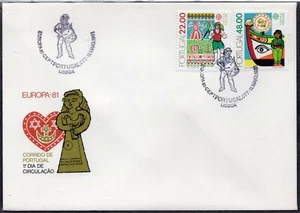EUROPA CEPT 1981 - PORTUGAL - FOLKLORE - FDC - Picture 1 of 2