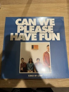 Kings Of Leon - Can We Please Have Fun Fans First SILVER Vinyl - Sealed New - Picture 1 of 3