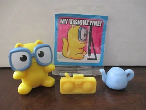 Lost Kitties Sparkle Time Yellow Radio Blue Teapot Series 2 Cat Figure - Picture 1 of 1