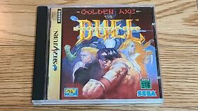 Sega Saturn SS Golden Axe the Duel Retro Game by Japanese Version CD for Console