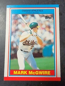 1989 Topps UK Mini's Baseball #51 Mark McGwire *BUY 2 GET 1 FREE*