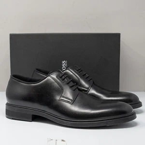 Hugo Boss Firstclass Black Derby, Size 11 UK (12 US) - Picture 1 of 7