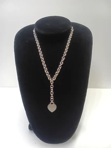 Return to Tiffany Lariat necklace - Rare - Picture 1 of 9