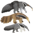 Realistic Anteater Figurines Set for Kids Home Decor