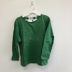L Sports 9R Green Tops Long Sleeve T Shirt For Women Used ORNG-0 - Picture 1 of 7