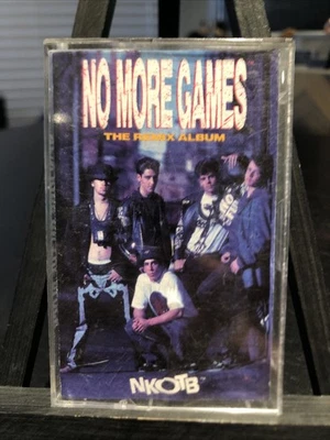 No More Games Remix Album by New Kids on The Block (Cassette 1990) Boy Band NM - Image 1 of 4