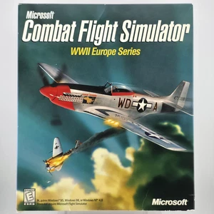 Combat Flight Simulator: WWII Europe Series, 1998, Big Box, New & Sealed - Picture 1 of 9