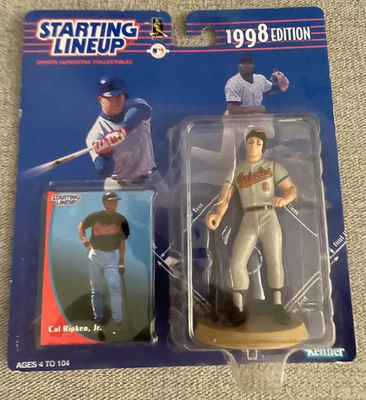 1998 Edition Starting Lineup Cal Ripken Jr. MLB Figure Baltimore Orioles - Image 1 of 2
