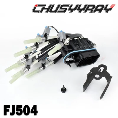 Inyector de combustible Spider 8 puertos FJ504 para Chevrolet C2500 V8 1996-1997 5,0 L Foto 1 de 4