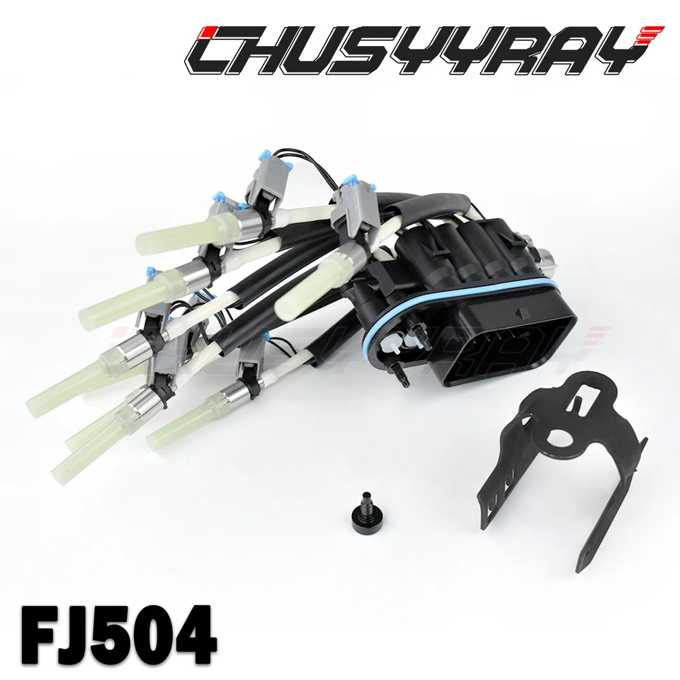 Inyector de combustible Spider 8 puertos FJ504 para Chevrolet C2500 V8 1996-1997 5,0 L Foto 1 de 4