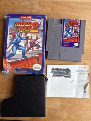 Mega Man 2 Nintendo NES В комплекте в коробке с Руководством CIB ЧИТАТЬ - Изображение 1 из 4