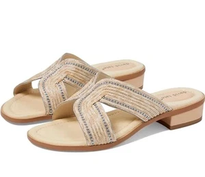 David Tate Size 8 W Thrill Sandal Resort Wear Vacation Sandal Wedding Guest - Picture 1 of 7