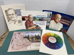 Personal Guide to W. (Bill) Alexander's The Magic of Oil Painting Lot of 5 Books - Picture 1 of 1